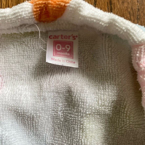 Baby Robe with Hearts - Picture 2 of 3